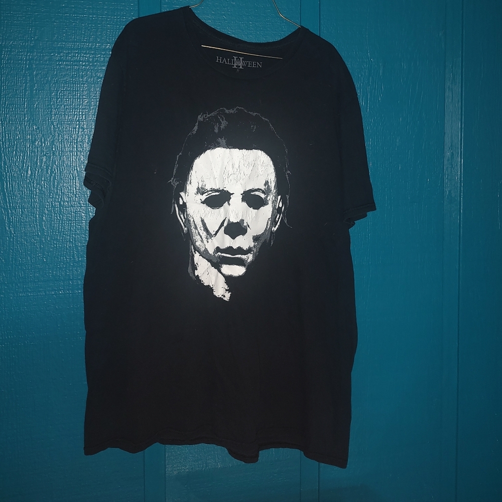 Mens 2X Vintage Halloween Michael Myers shirt